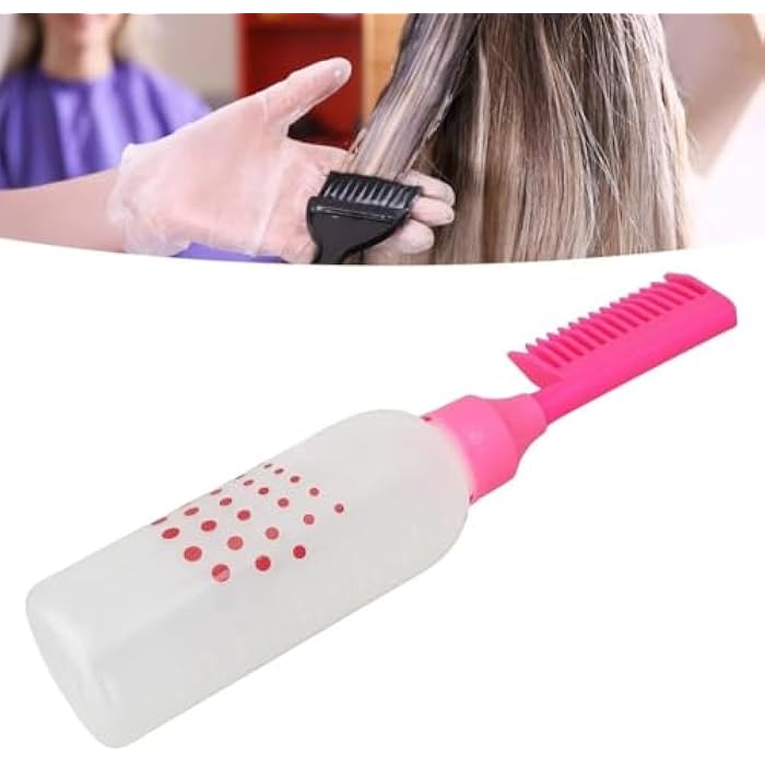 Oil and Dye Applicator Comb with Inner Tank - Practical Device for Comfortable and Even Application from Root to Tip Generic - Image 1
